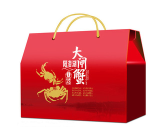 阳澄湖大闸蟹包装礼盒设计印刷